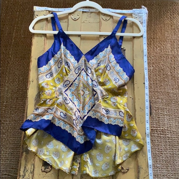 ANTHROPOLOGIE BOHO 💯% SILK RARE LIMITED EDITION WHAT GOES AROUND BOHO TOP 6 - Picture 11 of 16